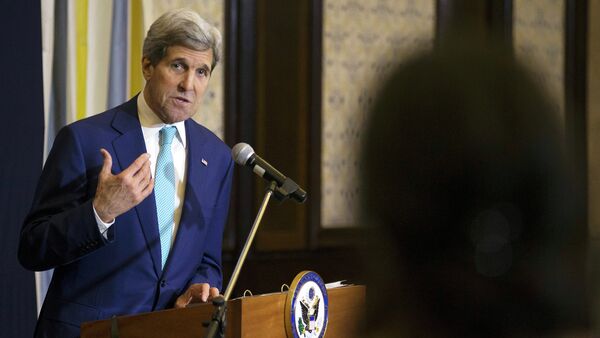 US Secretary of State John Kerry Secretary of State John Kerry speaks at a news conference in Sharm el-Sheikh - Sputnik International