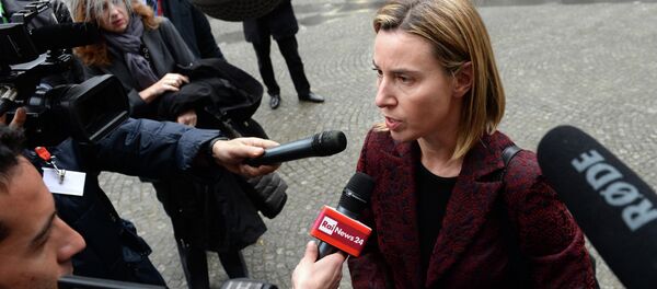 According to Mogherini, the current situation in Ukraine is better than before the Minsk agreements, even with some violations. According to Mogherini, the current situation in Ukraine is better than before the Minsk agreements, even with some violations. - Sputnik International
