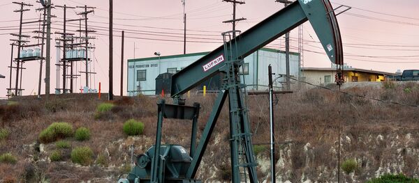 An oil well in California - Sputnik International