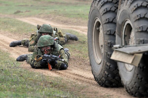 Lock and Load: Russian Military Drills in Stavropol е - Sputnik International