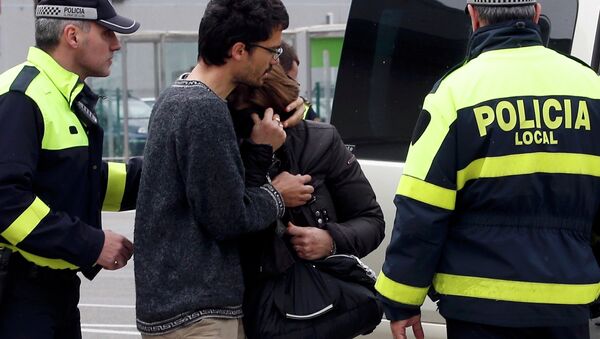 Family members of passengers feared killed in Germanwings plane crash - Sputnik International