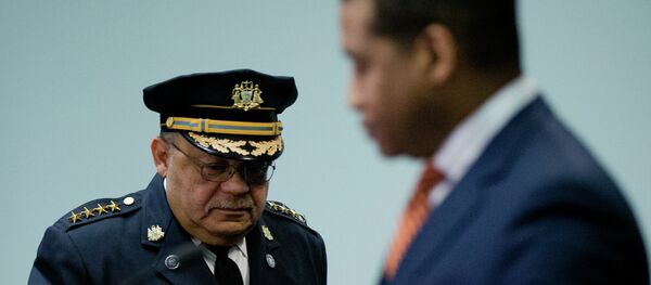 Philadelphia Police Commissioner Charles Ramsey, left, arrive for a news conference Monday, March 23, 2015, in Philadelphia. Poor training has left Philadelphia police officers with the mistaken belief that fearing for their lives alone is justification for using deadly force, the Justice Department said Monday in a review of the city’s nearly 400 officer-involved shootings since 2007 Philadelphia Police Commissioner Charles Ramsey, left, arrive for a news conference Monday, March 23, 2015, in Philadelphia. Poor training has left Philadelphia police officers with the mistaken belief that fearing for their lives alone is justification for using deadly force, the Justice Department said Monday in a review of the city’s nearly 400 officer-involved shootings since 2007 - Sputnik International