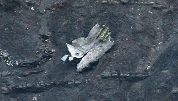 Debris of the crashed Germanwings passenger jet - Sputnik International