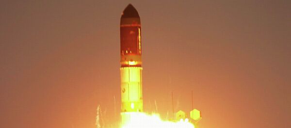 Launch of Dnepr rocket with European satellite CryoSat-2 Launch of Dnepr rocket with European satellite CryoSat-2 - Sputnik International