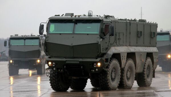 Taifun mine resistant ambush protected vehicles - Sputnik International