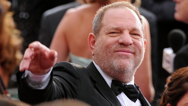 Harvey Weinstein arrives at the Oscars on Sunday, Feb. 22, 2015, at the Dolby Theatre in Los Angeles. - Sputnik International