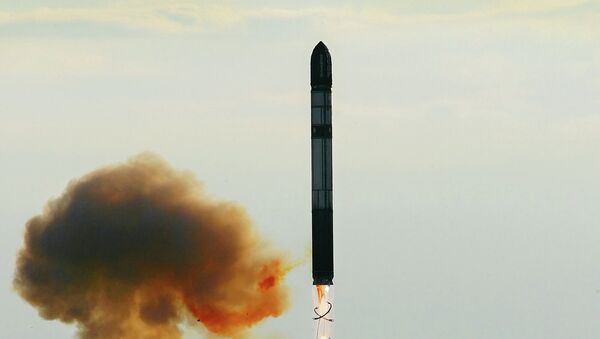Russian Strategic Missile Forces have successfully launched an RS-20B (SS-18 Satan Mod. 4) intercontinental ballistic missile carrying a South Korean satellite, Russian Defense Ministry spokesman Col. Igor Egorov has announced - Sputnik International