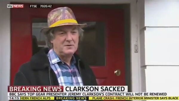 Top Gear Co-Host Weighs In On Clarkson Sacking - Sputnik International