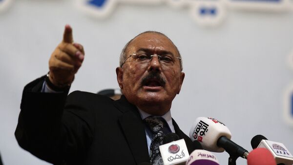 Former Yemen's President Ali Abdullah Saleh - Sputnik International