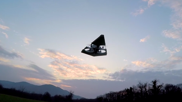Here he comes with his latest creation, the Imperial Star Destroyer Drone. - Sputnik International