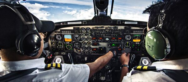 Airplane cockpit - Sputnik International