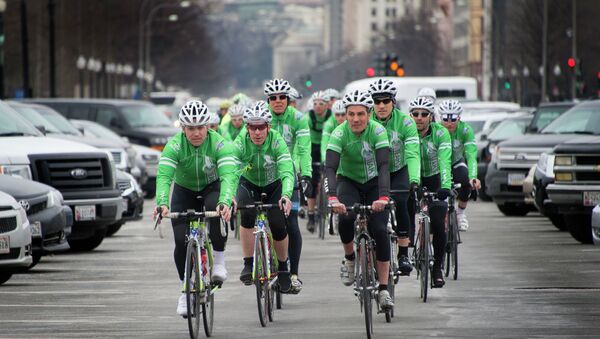 Members of Team 26 arrive at the US Capitol in Washington, DC, March 11, 2014 - Sputnik International