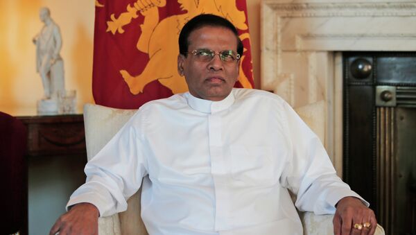 Sri Lanka's President Maithripala Sirisena - Sputnik International