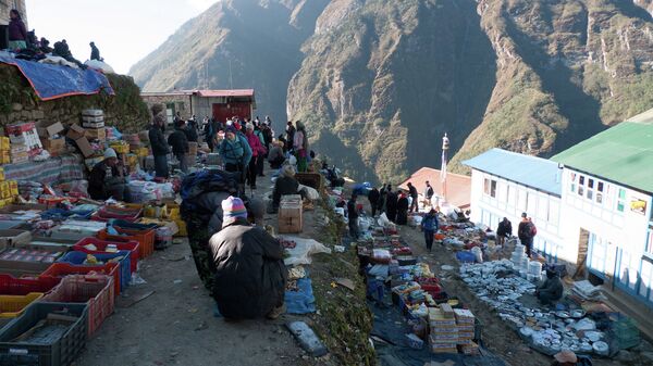 Namche Bazaar Namche Bazaar - Sputnik International