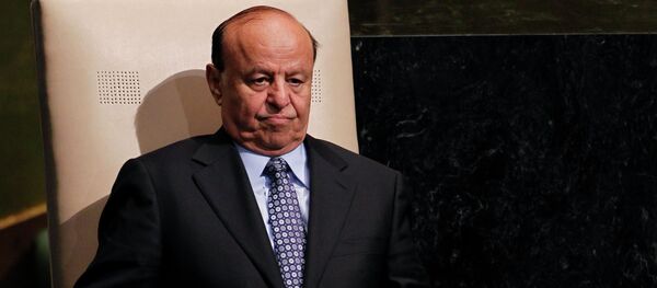 Ousted President of Yemen Abd Rabbuh Mansur Hadi Ousted President of Yemen Abd Rabbuh Mansur Hadi - Sputnik International