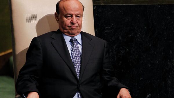 Ousted President of Yemen Abd Rabbuh Mansur Hadi - Sputnik International