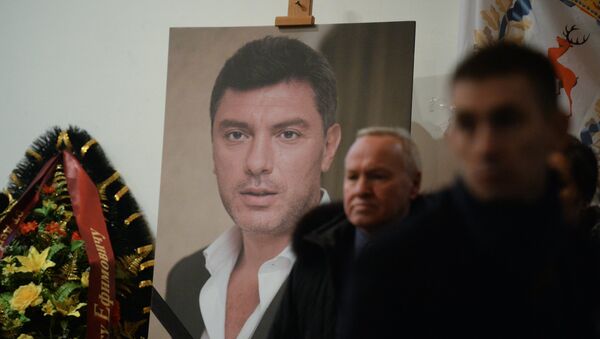 Paying last respects to politician Boris Nemtsov in Moscow - Sputnik International