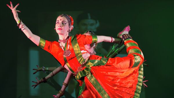 Moscow Dances Indian Style - Sputnik International