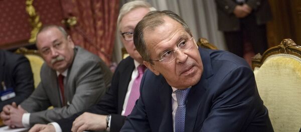 Russian Foreign Minister Sergei Lavrov said the P5+1 group and Iran agreed on all issues of Tehran's nuclear program and are due to start drafting preliminary agreement. - Sputnik International