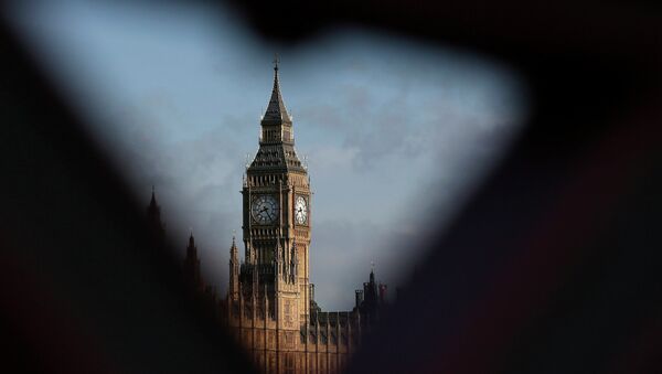 The Houses of Parliament are seen during sunrise in London March 30, 2015 - Sputnik International