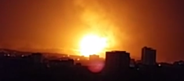 Bombing in Sanaa - Sputnik International