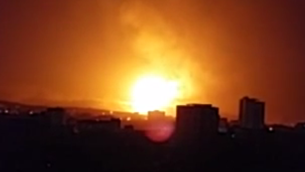 Bombing in Sanaa - Sputnik International