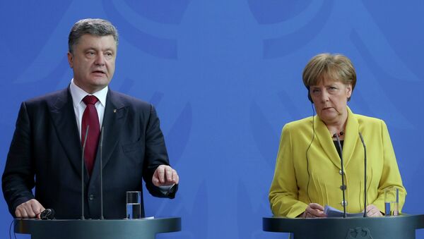 Petro Poroshenko visits Germany - Sputnik International