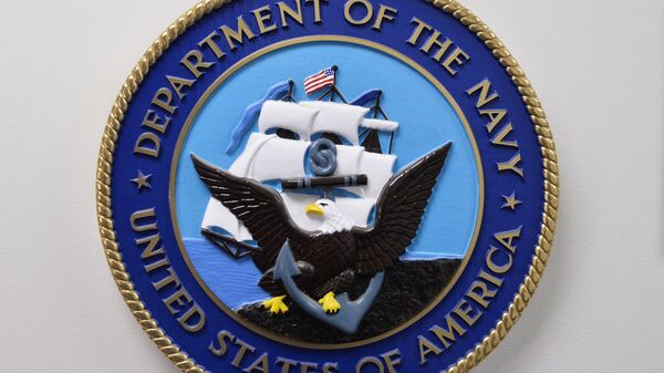 The United States Department of the Navy emblem - Sputnik International