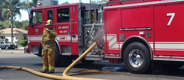 Firefighters, Los Angeles Firefighters, Los Angeles - Sputnik International