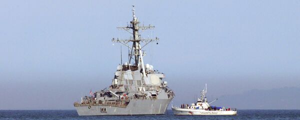 The USS Barry, an Arleigh Burke class guided-missile destroyer The USS Barry, an Arleigh Burke class guided-missile destroyer - Sputnik International