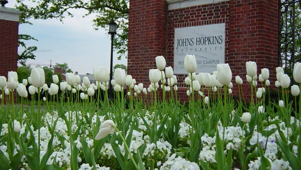 An entrance to the John Hopkins University - Sputnik International