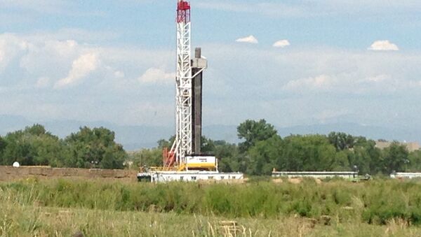 Hydraulic fracking site, Colorado - Sputnik International