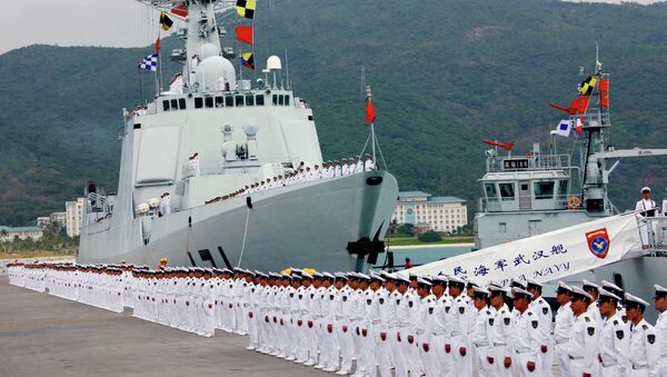 Chinese naval fleet - Sputnik International