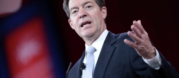 Governor Sam Brownback of Kansas speaking at the 2015 Conservative Political Action Conference (CPAC) in National Harbor, Maryland Governor Sam Brownback of Kansas speaking at the 2015 Conservative Political Action Conference (CPAC) in National Harbor, Maryland - Sputnik International