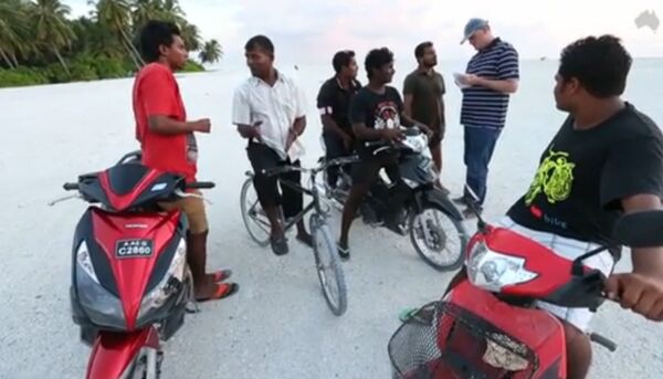 Kuda Huvadhoo villagers Kuda Huvadhoo villagers - Sputnik International