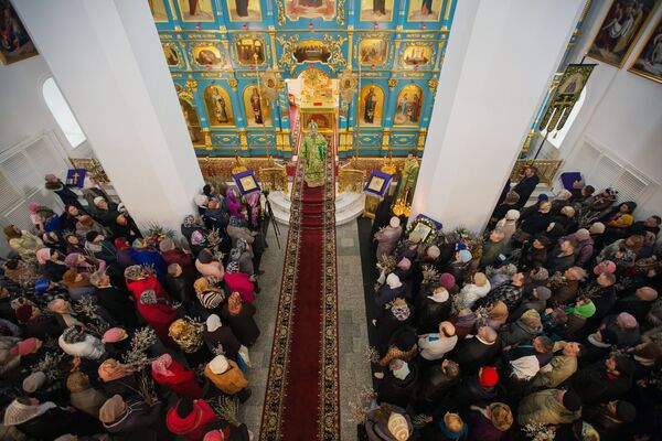 Eastern Orthodox Christians Around the World Celebrate Palm Sunday - Sputnik International
