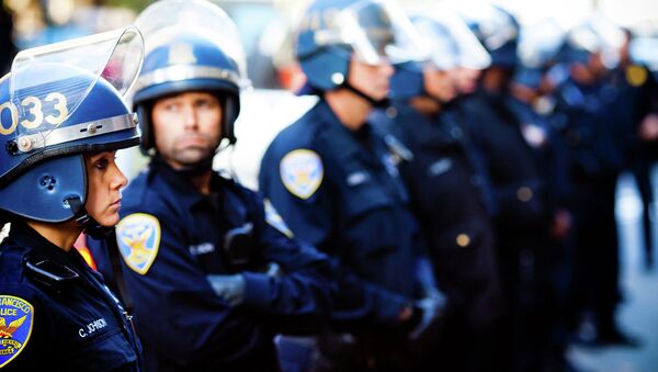 San Francisco riot police - Sputnik International
