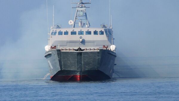 The Denis Davydov new generation landing craft enters service at Baltic Fleet - Sputnik International