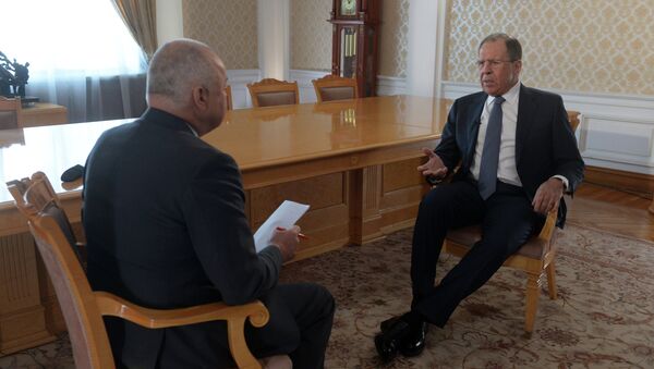 Russian Foreign Minister Sergei Lavrov's interview to Rossiya Segodnya's Director General Dmitry Kiselev - Sputnik International
