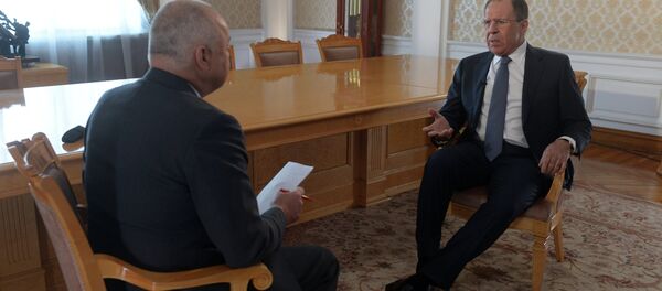Russian Foreign Minister Sergei Lavrov's interview to Rossiya Segodnya's Director General Dmitry Kiselev Russian Foreign Minister Sergei Lavrov's interview to Rossiya Segodnya's Director General Dmitry Kiselev - Sputnik International