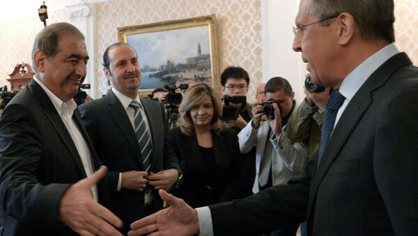 S.Lavrov meets with Syrian Deputy Prime Minister Q.Jamil - Sputnik International