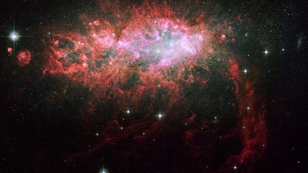 Dwarf Irregular Galaxy NGC 1569, a well-studied relatively nearby galaxy - Sputnik International