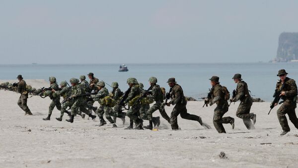 Nearly 12,000 soldiers will take part in this year’s Balikatan military exercises. - Sputnik International