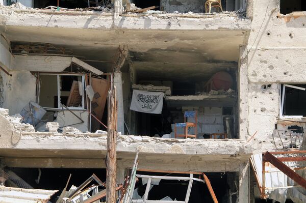 Yarmouk refugee camp in Damascus Yarmouk refugee camp in Damascus - Sputnik International