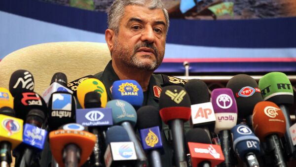 Iranian Revolutionary Guards commander Brigadier General Mohammad Ali Jafari - Sputnik International