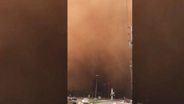 Sandstorm in Saudi Arabia - Sputnik International