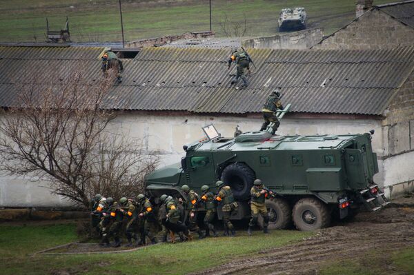 Military Drills of Russian Internal Troops in Crimea and Rostov Oblast - Sputnik International