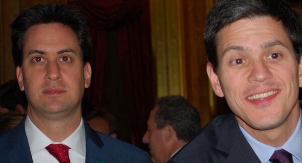 Ed Miliband was not initially thought to be leadership material, particularly as his brother David — a former Foreign Secretary (one of the major Cabinet positions) — was tipped for the top. - Sputnik International