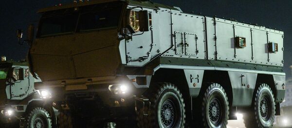 Victory Day Parade rehearsal on Red Square in Moscow Victory Day Parade rehearsal on Red Square in Moscow - Sputnik International