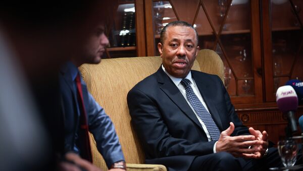 Libya's internationally recognised prime minister Abdullah al-Thani - Sputnik International